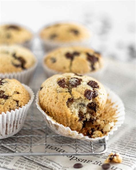 Chocolate Chip Muffins Einfach Vegan Avobelle