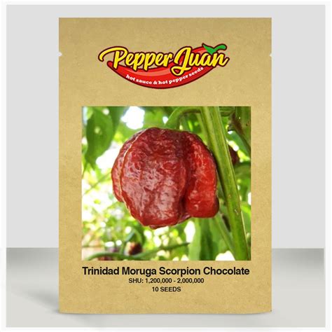 Trinidad Moruga Scorpion Yellow Pepper Seeds Pepper Juan