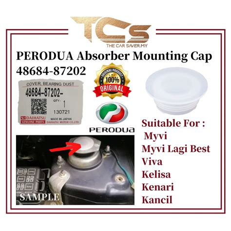 Perodua Absorber Mounting Cap Original Myvi Viva