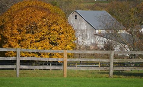 Farm In Autumn In Southern Lancaster County Pa Lancaster County Pa