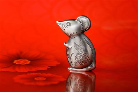 Togrog Lunar Jahr Der Maus Witty Silver Mouse D Ultra High Relief