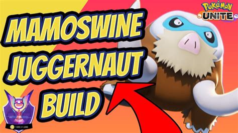 BEST Mamoswine Build Pokemon UNITE Mamoswine Guide YouTube