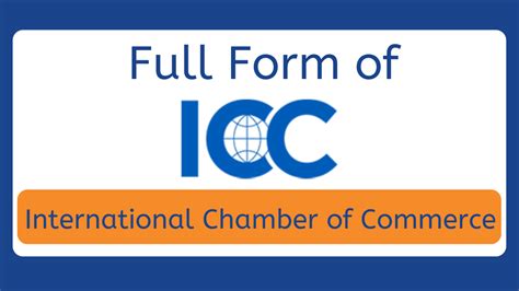 Full Form of ICC | What is ICC Stand for?