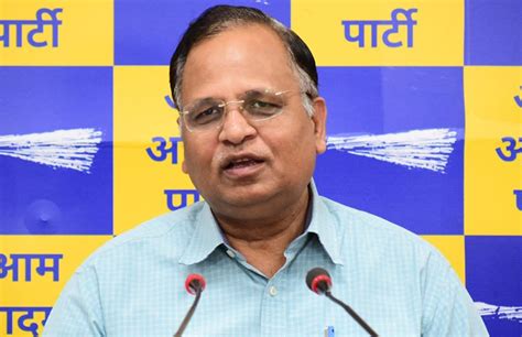 Delhi BJP wants Satyendra Jain transferred to another jail - The Sunday ...