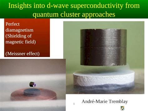 Ppt Perfect Diamagnetism Shielding Of Magnetic Field