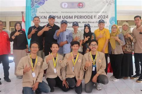 24 Mahasiswa KKN PPM UGM Diterjunkan Di Kalikotes Klaten Suara