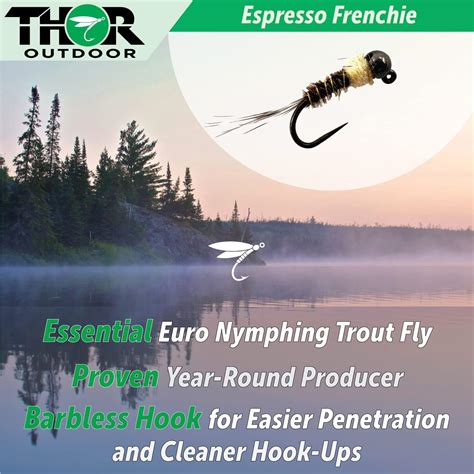 Thor Outdoor Frenchie Fly Fishing Nymph Eco Pack Bead Head Euro Jig