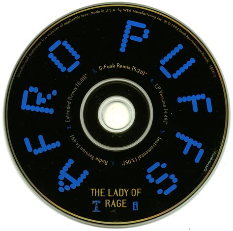 Promo, Import, Retail CD Singles & Albums: Lady Of Rage - Afro Puffs ...