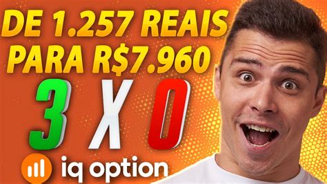 IQ OPTION COMO EU FIZ R 1 257 REAIS VIRAR R 7 960 OPÇÕES BINÁRIAS