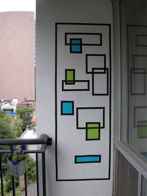 How to Create Wall Art With Electrical Tape : 6 Steps (with Pictures ...