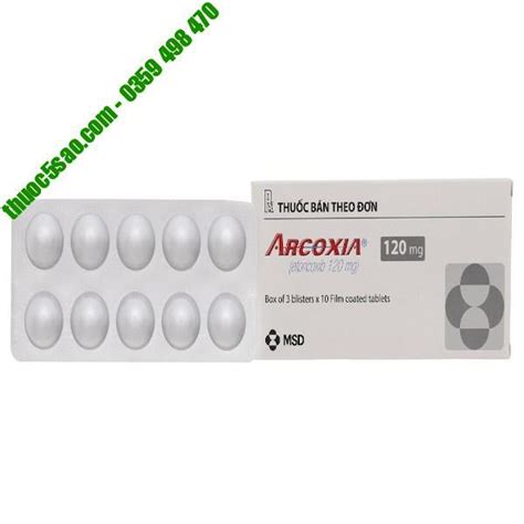 GIÁ GỐC Arcoxia 120mg Giảm viêm đau khớp Thuốc 5 sao Uy tín