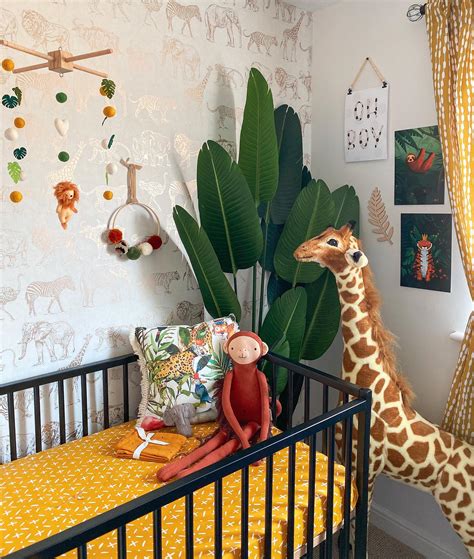 9 Jungle Nursery Design Straight Out the Tropics - Teepee Joy Blog