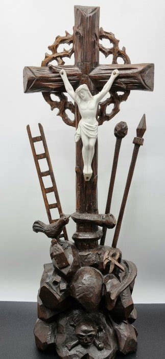 Arma Christi Antique Altar Crucifix Cm Catawiki