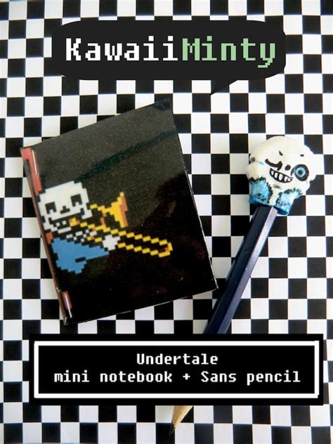 Undertale Mini Notebook Sans