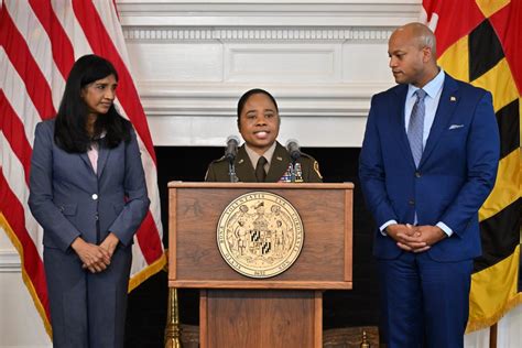 Md Army Guard Commander Confirmed To Lead The Maryland Military Department