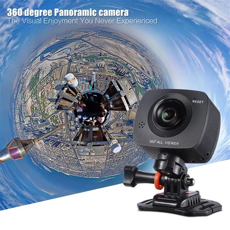 Большая распродажа Andoer Dual-lens 360 камера панорамная камера VR ...