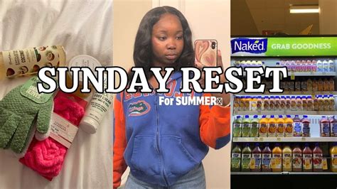 Sunday Reset Gym Groceries Hauls Self Care Etc Youtube