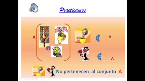 Relación De Pertenencia Y No Pertenencia Primer Grado Youtube