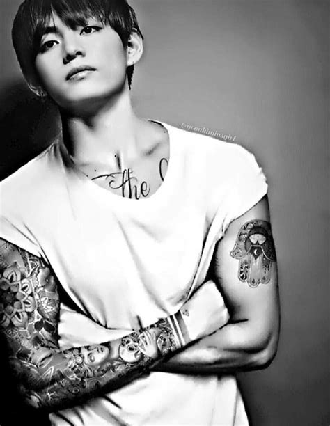 Taehyung With Tattoos[8 Photos] Army S Amino