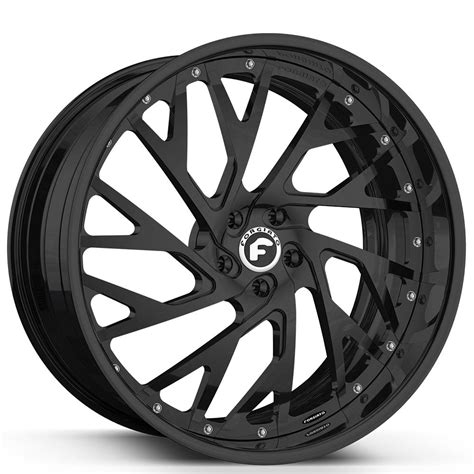 Forgiato Wheels Concentrati Ff Gloss Black Forged Rims Fgf