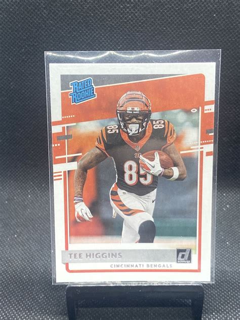 Donruss Tee Higgins Rated Rookie Rookie Card Cincinnati