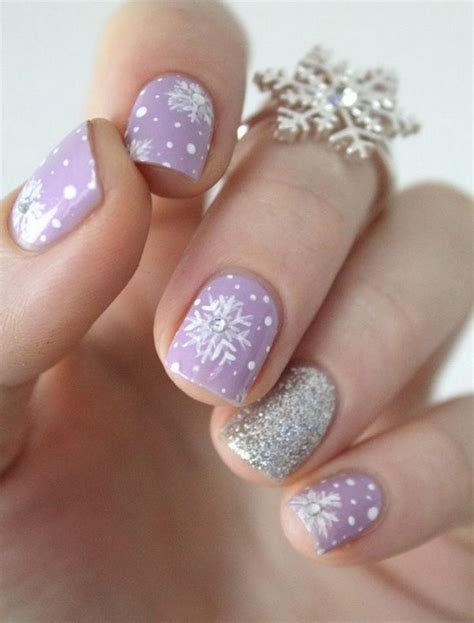 Snowflake Nail Designs Create Some Winter Magic On Your Manicure