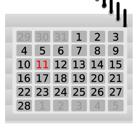 Download Calendar Svg Freepngimg