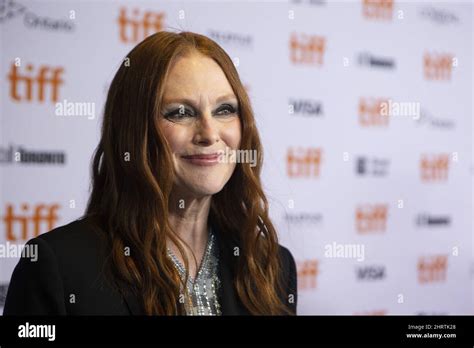 Julianne Moore Walks The Red Carpet As She Promotes The Film Dear Evan