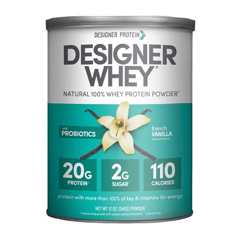 Designer Wellness Designer Whey 20g Protein Powder French Vanilla Shop Diet And Fitness At H E B