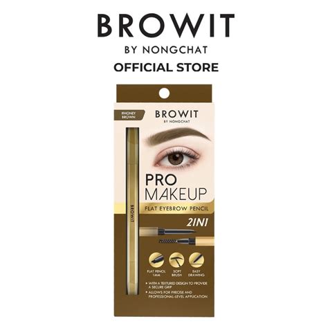 Browit โปรเมคอัพแฟลตอายบราวเพนซิล 0 08g Shopee Thailand