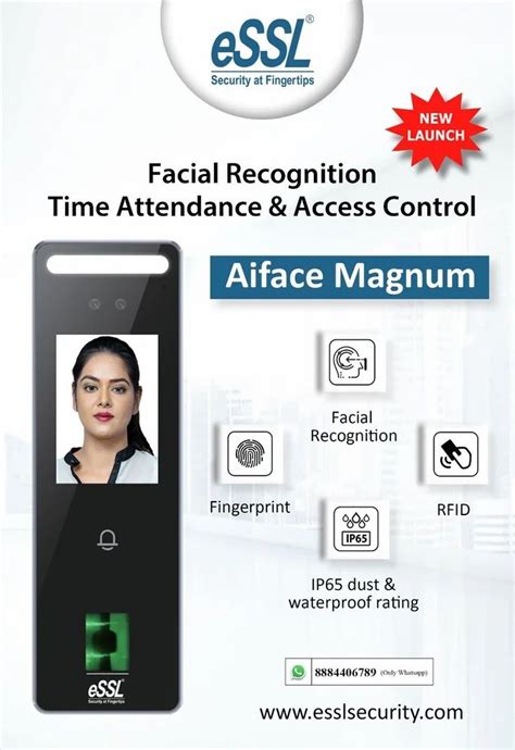 Essl Ai Face Magnum At Rs Piece Face Recognition Attendance