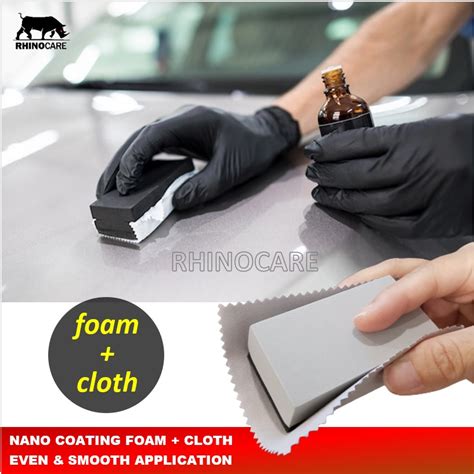 Car Foam Pad Block Applicator Suede Microfiber Cloth Polish Pad