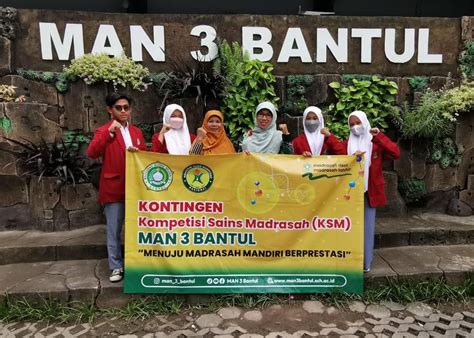 Siswa Man Bantul Berlaga Dalam Ajang Ksm Tingkat Kabupaten Kemenag