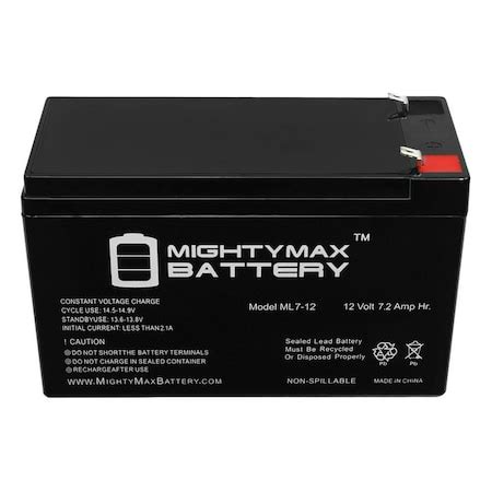 Mighty Max Battery V Ah Battery Replacement For Home Adt Security