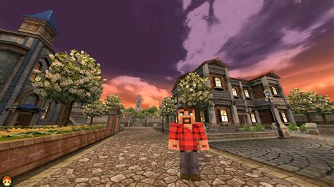 Vrchat Minecraft Town By Fuflotyuk On Deviantart