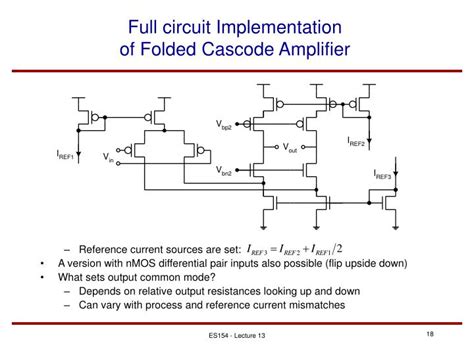 Ppt Lecture 13 High Gain Differential Amplifier Design Powerpoint