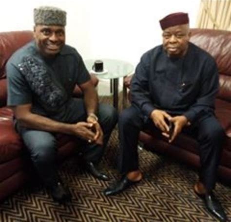 Stella Dimoko Korkus Actor Kenneth Okonkwo Visits Sen Nnamani On