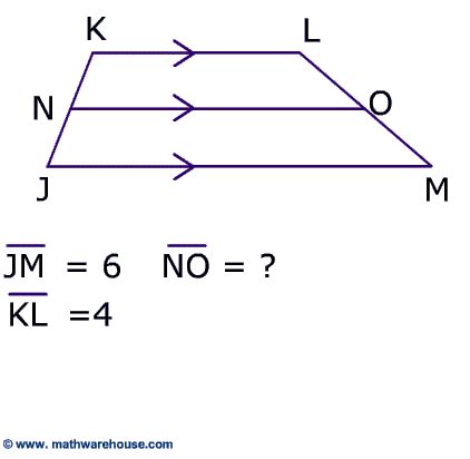 Trapezoid Bases, Legs, Angles and Area, The Rules and Formulas