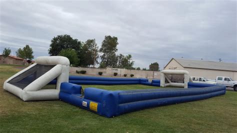 Inflatable Soccer Field Rentals | Bouncey House Rentals