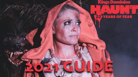 Kings Dominion Halloween Haunt 2021 Guide Mazes Scare Zones Shows