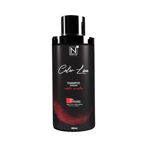 Shampoo Red Matizador para Cabelos Vermelho 300g Nutry Cap Cosméticos