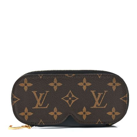 Louis Vuitton Monogram Emilie Zippered Sunglasses Case Black 1311889 Fashionphile