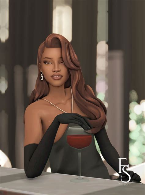 F A R F A L L A 🖤 The Sims 4 Skin Sims 4 Sims