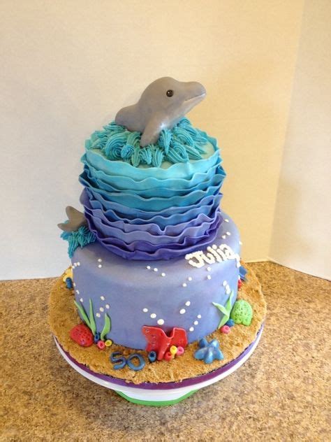 24 Dolphin Cakes Ideas Dolphin Cakes Cupcake Cakes Sea Cakes