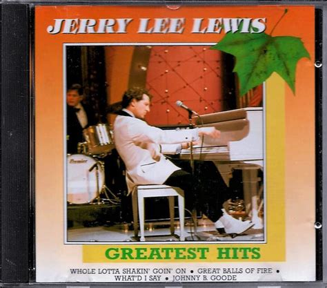 Jerry Lee Lewis – Greatest Hits (CD) - Discogs