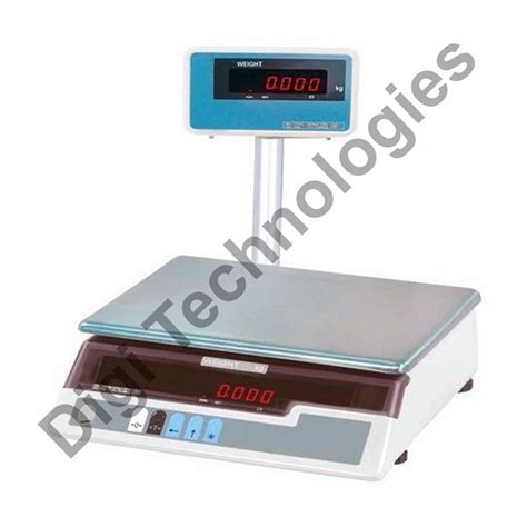 500kg Mild Steel Digital Platform Weighing Scale Platform Size 900