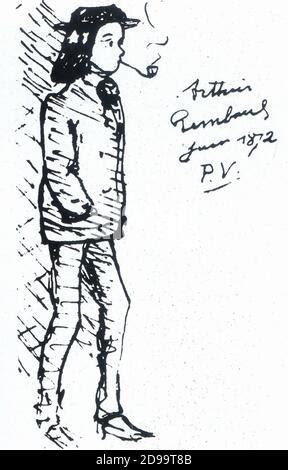 1872 el poeta simbolista francés ARTHUR RIMBAUD 1854 1891