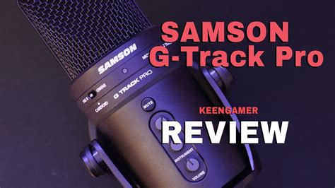 Samson G Track Pro Usb 24 Bit Studio Condenser Mic With Audio Interface