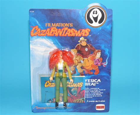 FILMATION GHOSTBUSTERS JESSICA MOC MOSC SPANISH CARD 1987 COMANSI SPAIN ...