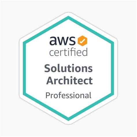 AWS Certified Solutions Architect Professional Sticker For Sale By